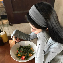 店主自留 ins博主同款宽边发箍女2025新款高颅顶头箍日常外戴发饰