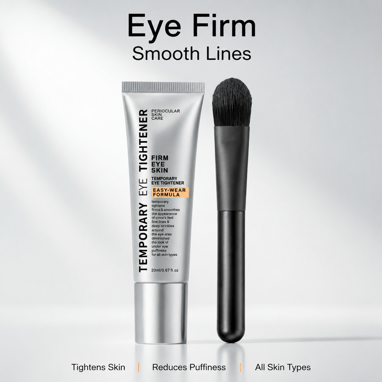 Cross-Border Eye Cream Wear Temporary Eye Tightener Skin Elasticity and Moisturizing Massage Eyes