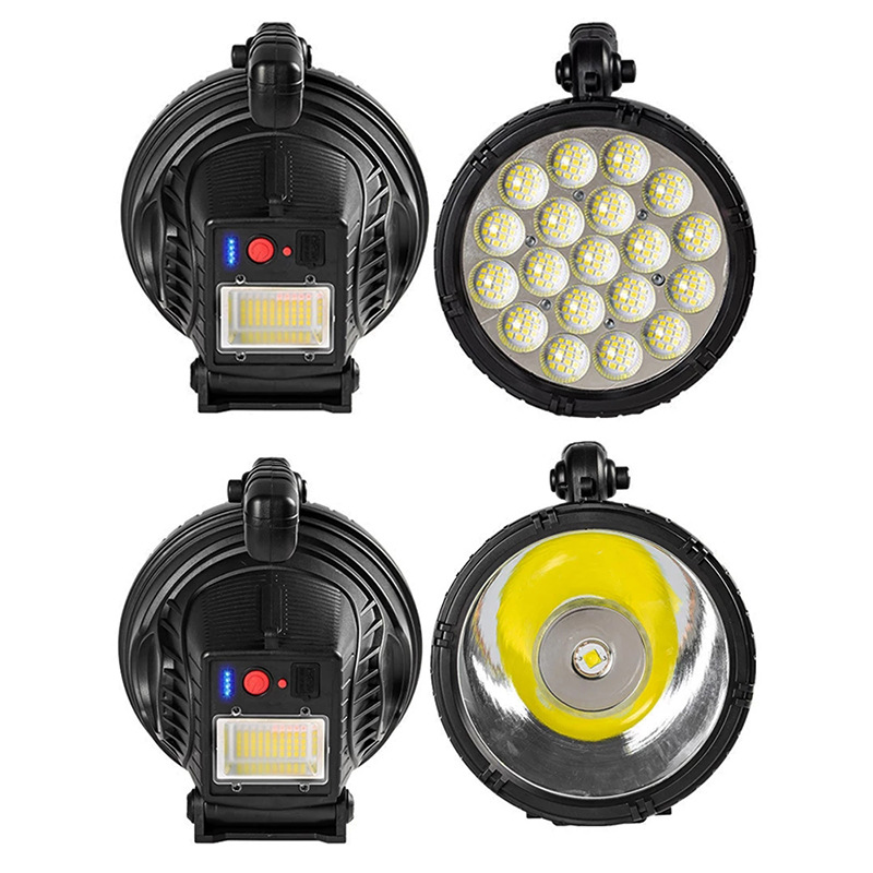 Linterna de Mano Portátil para Exteriores, Linterna de Búsqueda con Chip LED P90, Luz Portátil para Camping, Iluminación LED