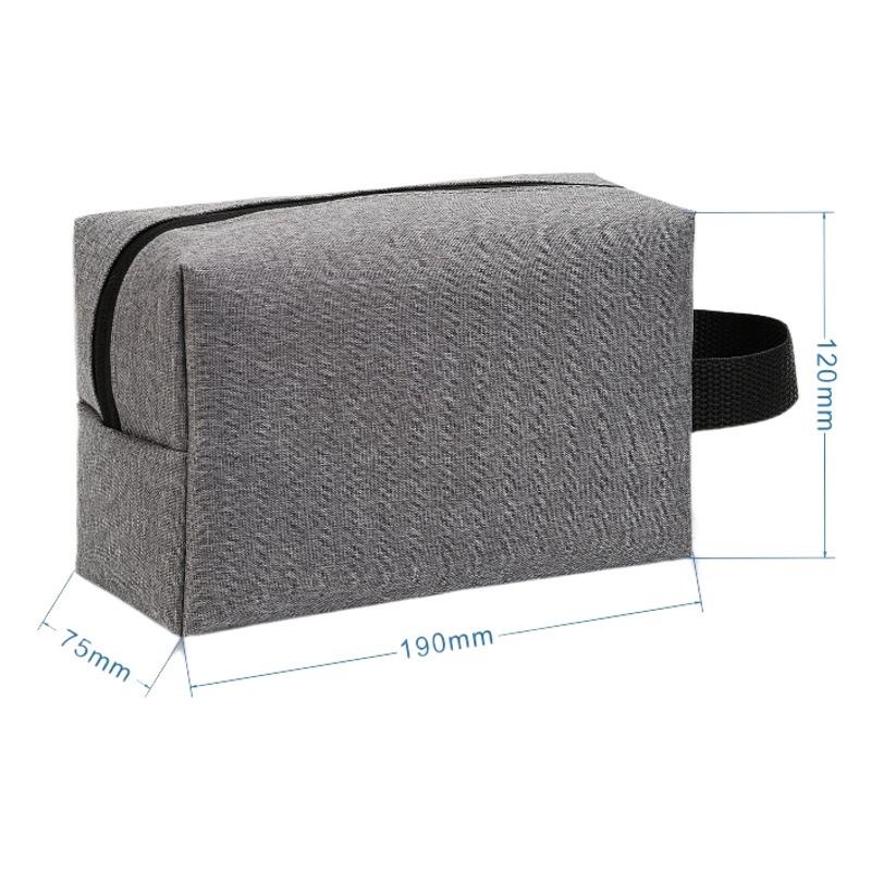 Factory spot supply 300D cationic waterproof Oxford cloth cosmetics storage finishing wash Korean cosmetic bag