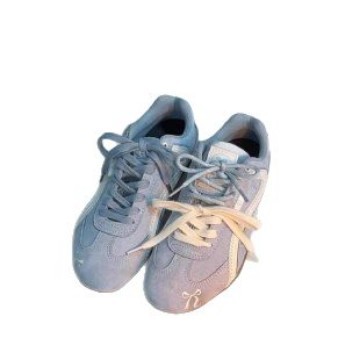 Serie emoji-lab gato y sofá súper explosivo/primavera limitada azul glaciar zapatos de carreras de suela fina zapatos de entrenamiento alemanes de corte bajo