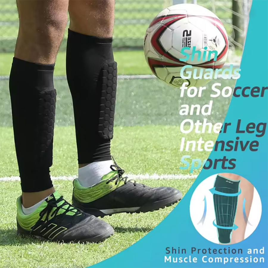 Youth outdoor sports anti-collision protective sleeves for running and football, adult hiking and cycling knee pads
