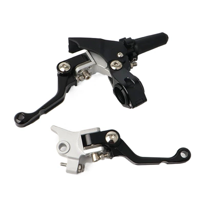 Off-Road Motorcycle Anti-Fall Foldableing: Motorcycle Handle Cover - ktm-clutch-brake-lever-set-black