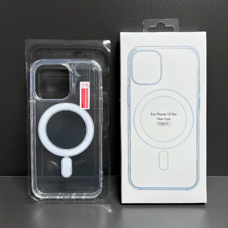 Чехол для телефона Apple iPhone 16, совместим с MagSafe, прозрачный акриловый корпус