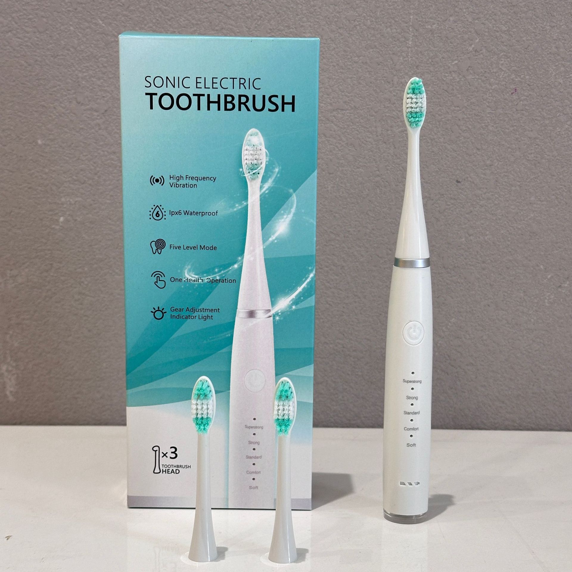 156 성인 칫솔 화이트