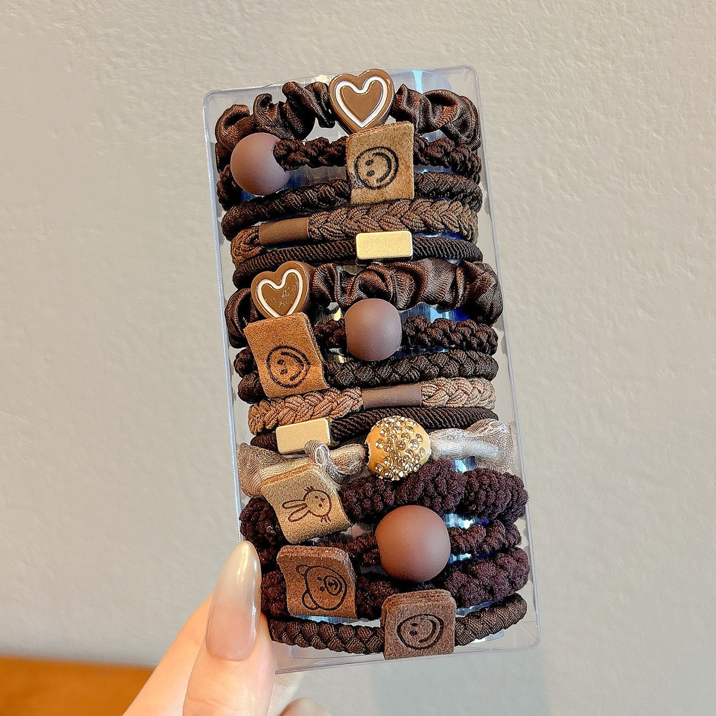 Coletero elástico sencillo de nuevo estilo 2026, banda para el pelo pequeña sin costuras para mujer, suave para el cabello, sujetador de cola de caballo.