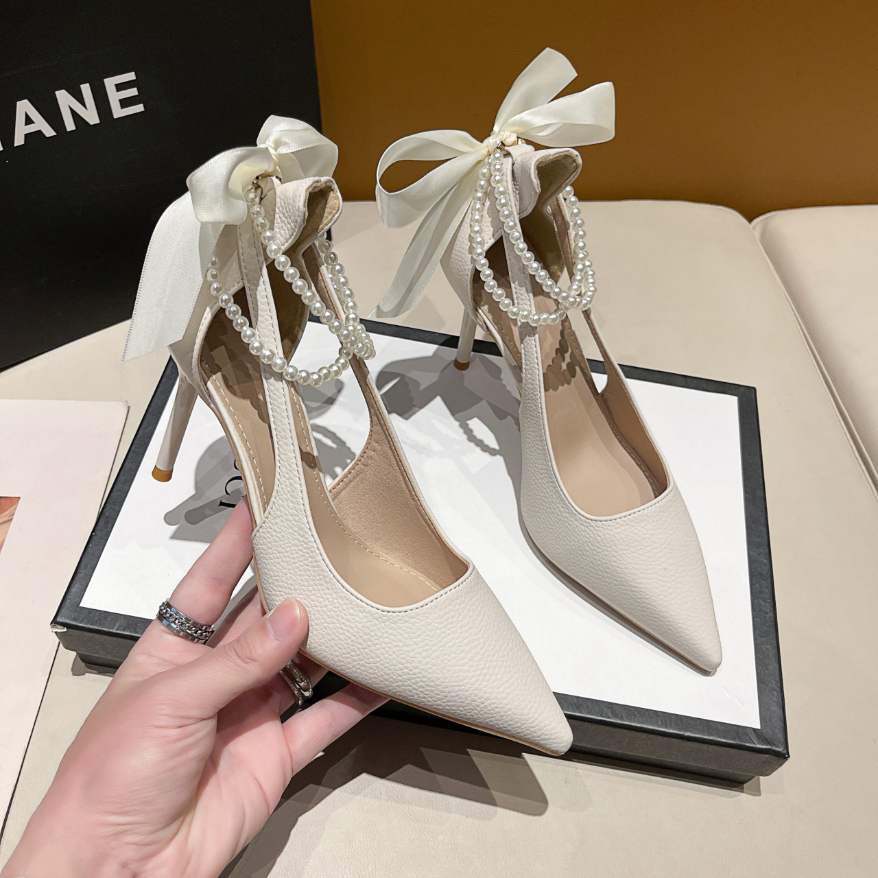 Elegante Spitze Stilettos Für Damen Für Sommer Und Herbst_voghion.com