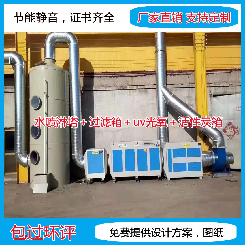 UV光氧净化器 废气处理设备 活性炭一体机 厂家批发