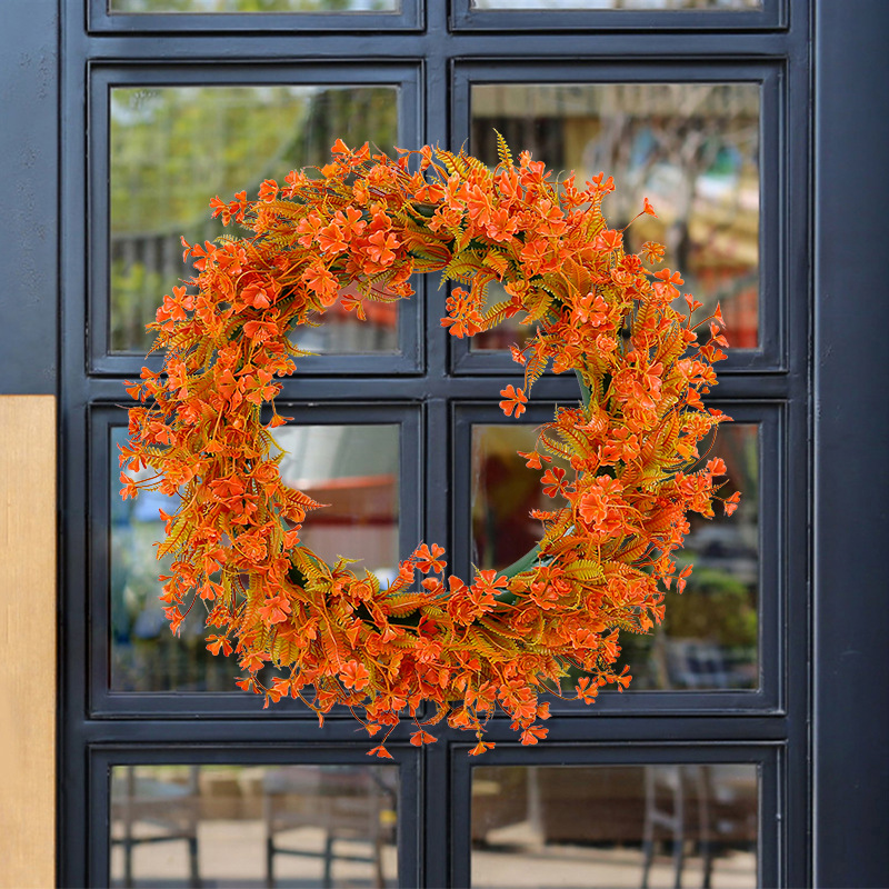 Hong Kong amor primavera simulación planta Garland 2024 Amazon vacaciones decoración Garland al aire libre accesorios de tiro en stock