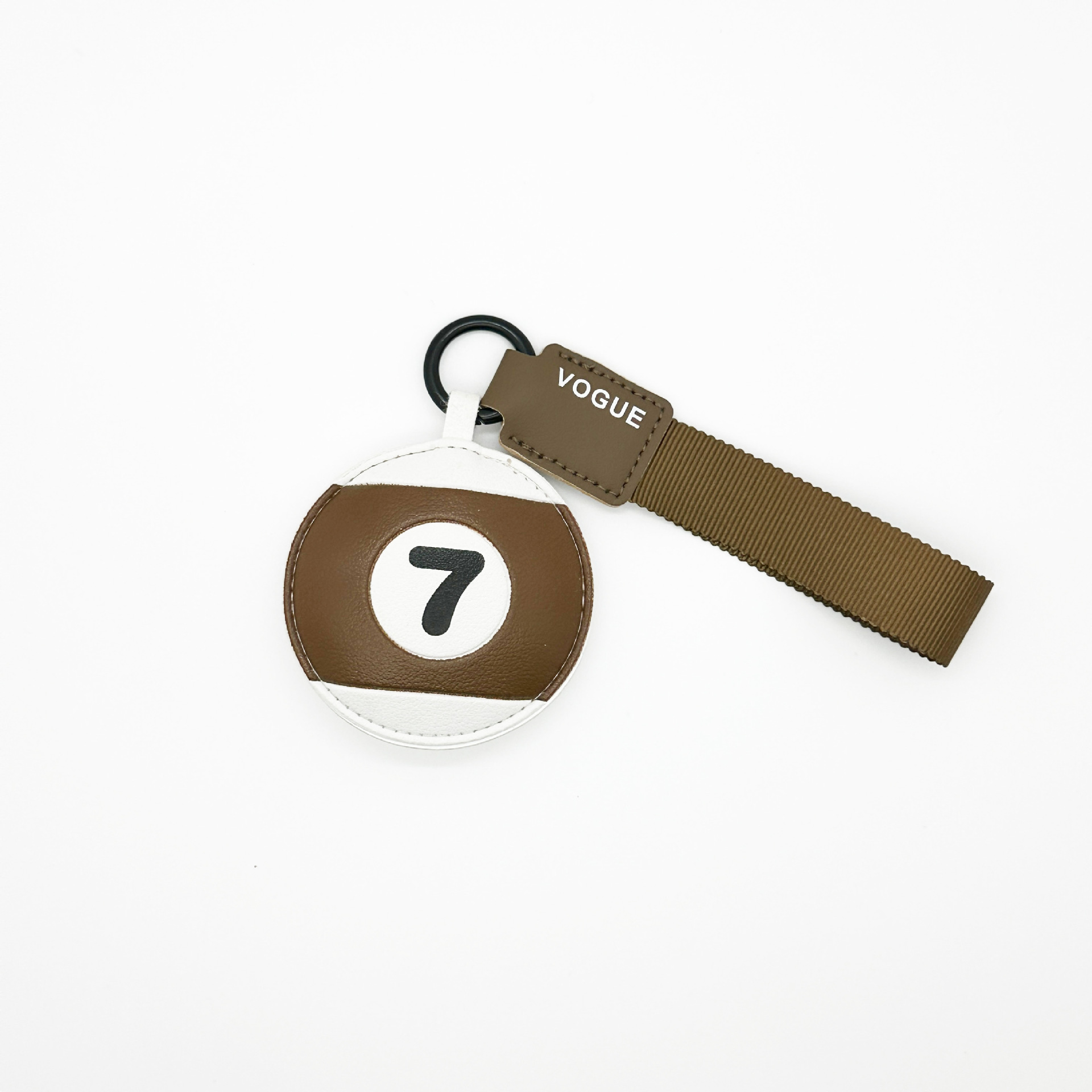 新型サッカーバスケットボールバレーボールラグビー革キーホルダー欧米女性バッグ自動車ストラップクロスボーダー卸売り