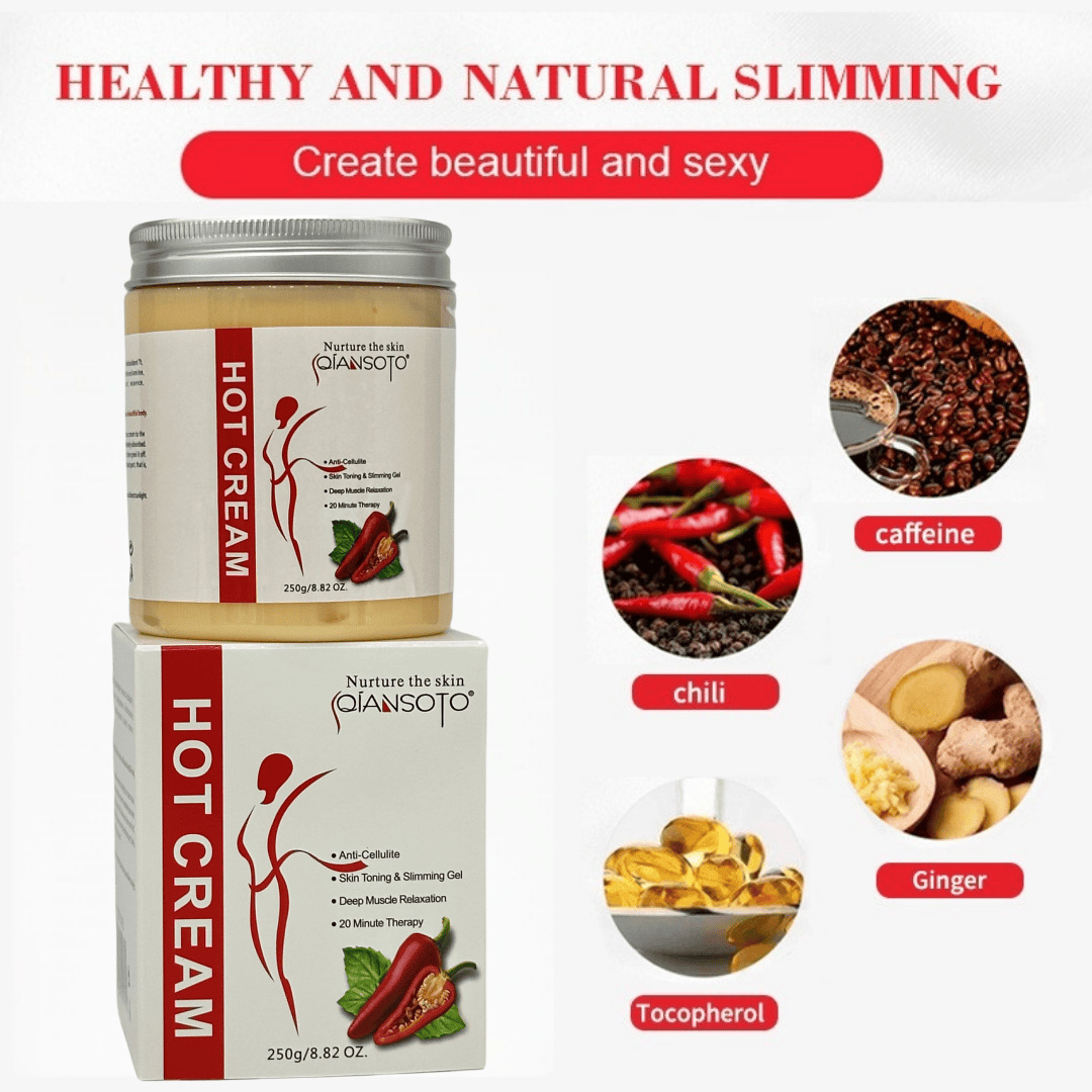Cross-Border Red Pepper Cream Slimming Body Cream Body Care Body Shaping Lifting Firming Body Cream Hot