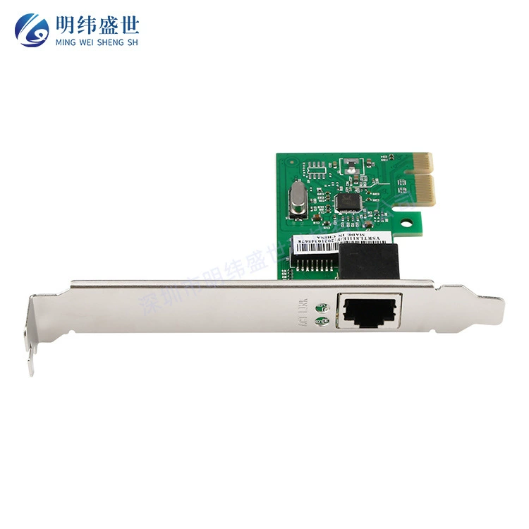 Оптовая PCI-E Express 10/100/1000M гигабит Ethernet LAN сетевой контроллер
