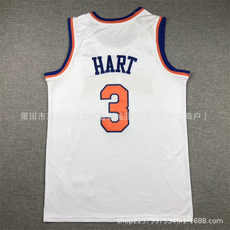 Вышитая баскетбольная форма Knicks №0 Divincenzo, вышитая баскетбольная майка для мужчин