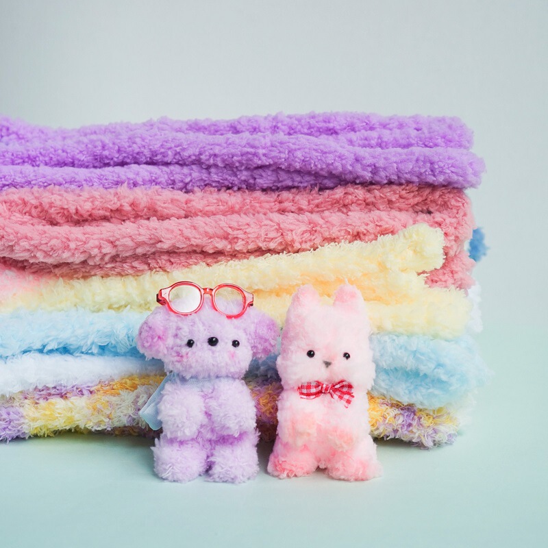 High Quality 20mm Ultra-Thick Coral Velvet Plush Twist Stick Encrypted Hair Root Twist Stick Handmade DIY Puppy Wholesale