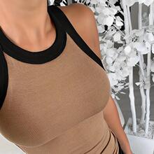 K 67415 Multi-color Print Crew Neck Tank ��ɫӡ���Ը�Բ�챳