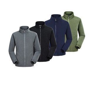 Outdoor Fleece Jacket Rush Jacket Liner Men's Autumn and Winter Warm Fleece Fleece Sweater Sports Casual Jacket