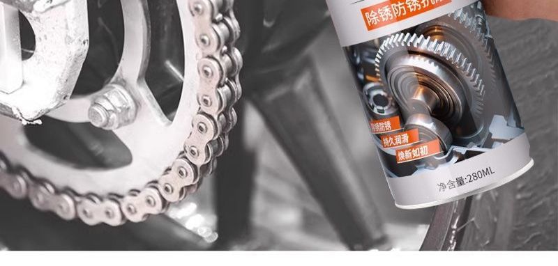 Metal lubricant, anti-rust screw cleaner, suitable for cleaning machinery, powerful for loosening and maintaining electric vehicles, and rust remover