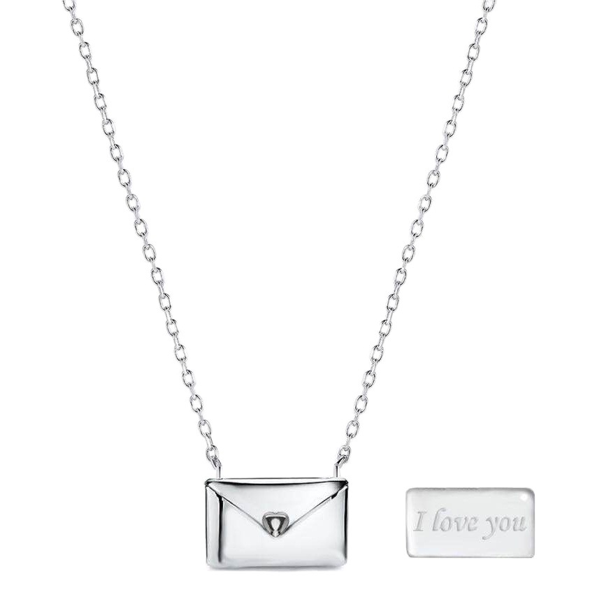 Venta caliente de comercio electrónico Amazon 2022 nueva moda sobre Carta de amor collar de mujer AliExpress fabricante X6229