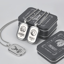 篮球周边篮网快船雷霆勇士森林狼雄鹿吊坠项链纪念品球迷礼物饰品