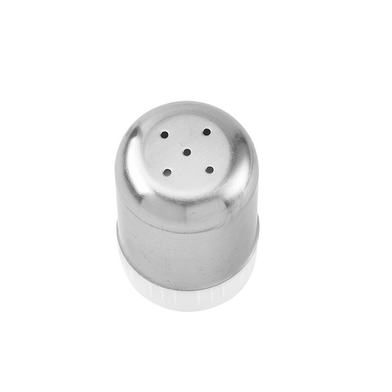 Delantal gran mango de madera 6 piezas de acero inoxidable parrilla al aire libre conjunto de herramientas multifuncionales botella de condimentos combinación de abrazadera de pala y tenedor