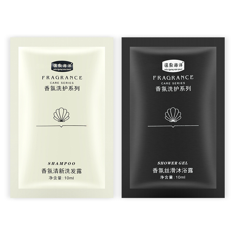 温泉海洋袋装洗发水酒店宾馆专用洗浴用品洗头膏沐浴露小包装批发|undefined