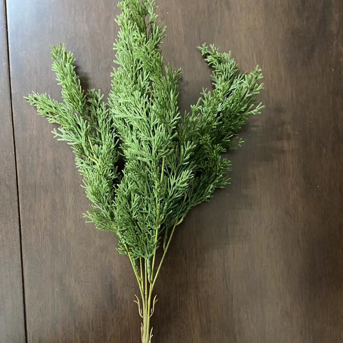 Explosiones transfronterizas de plástico de pino flores de decoración flores de Navidad DIY colgante decoración de fiesta de Navidad pinos image 9