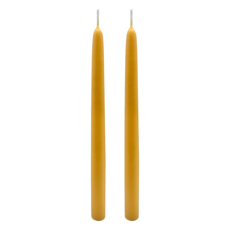 Vara de cera de abejas vela estilo europeo Waldorf Iglesia yoga Hotel 2,2*30cm varilla cera