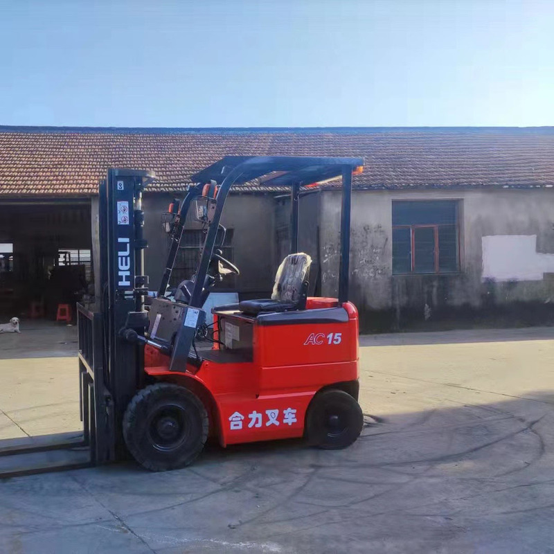 Heli 1.5 Ton 2 Ton 3 Ton Electric Forklift with Side Shift Ac Second-Hand Wholesale Retail Loading and Unloading Truck