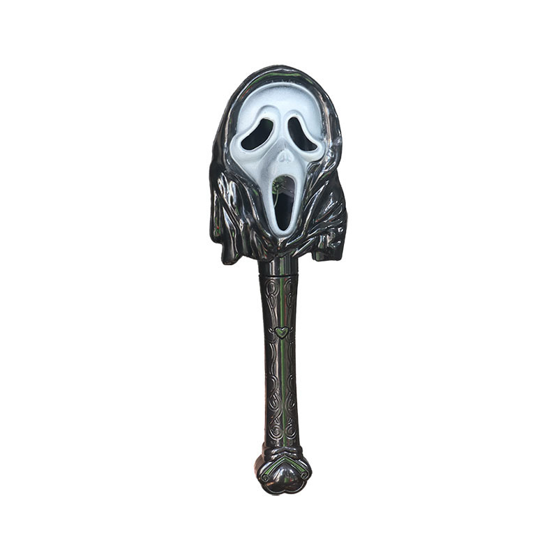 Fiesta de Halloween, juguetes para niños, calabaza luminosa, cara de calavera, palo de murciélago, horror, accesorios divertidos