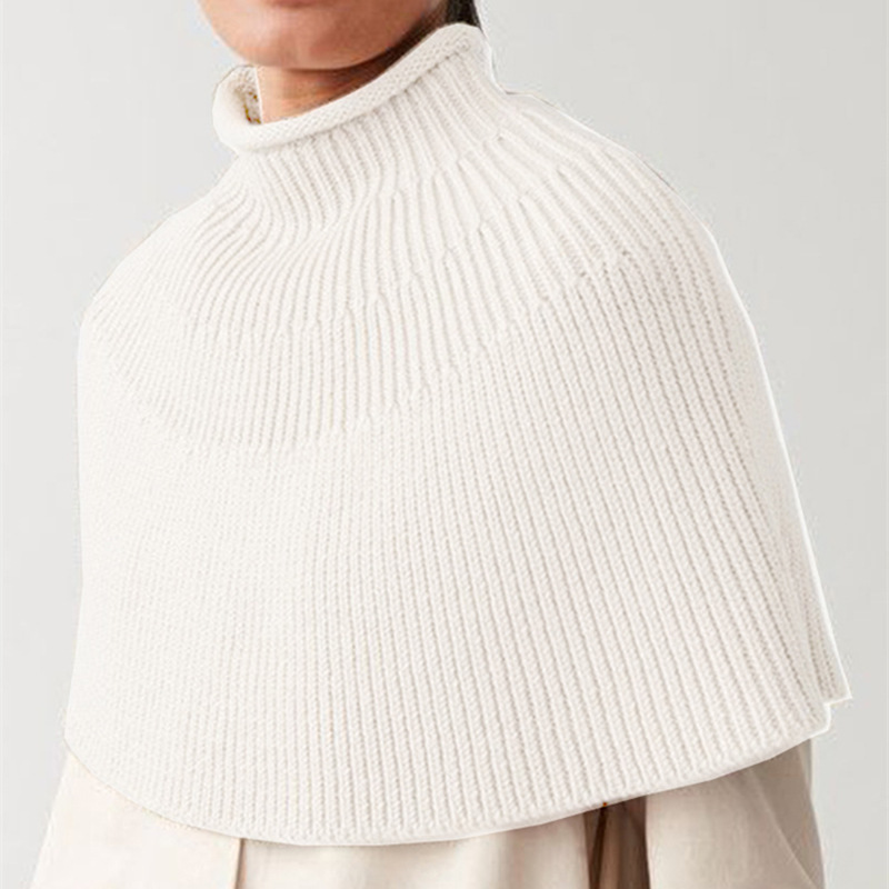 Urban leisure women's sweater high collar solid color pullover ladies sleeveless shawl 2022 new spot wholesale