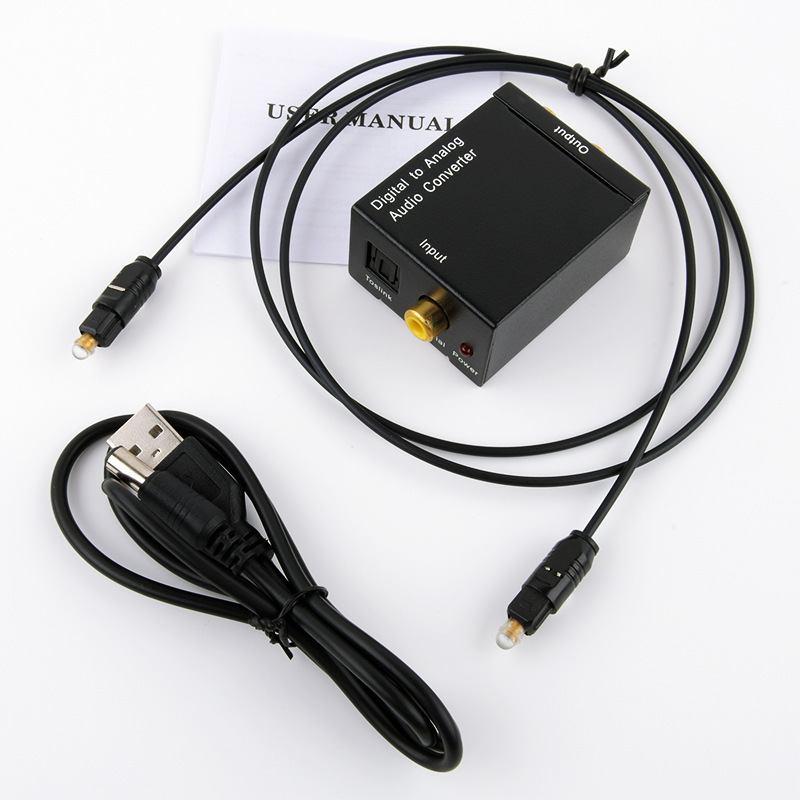 クロスボーダーデジタル-アナログオーディオ同軸コンバーター、光ファイバー-アナログspdif-ロータスps5デコーダー|undefined