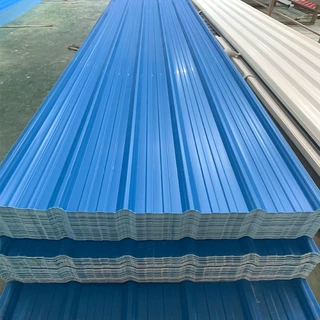 佛山定制pvc塑料瓦屋顶隔热石棉瓦工地围墙瓦双层隔热钢塑瓦批发