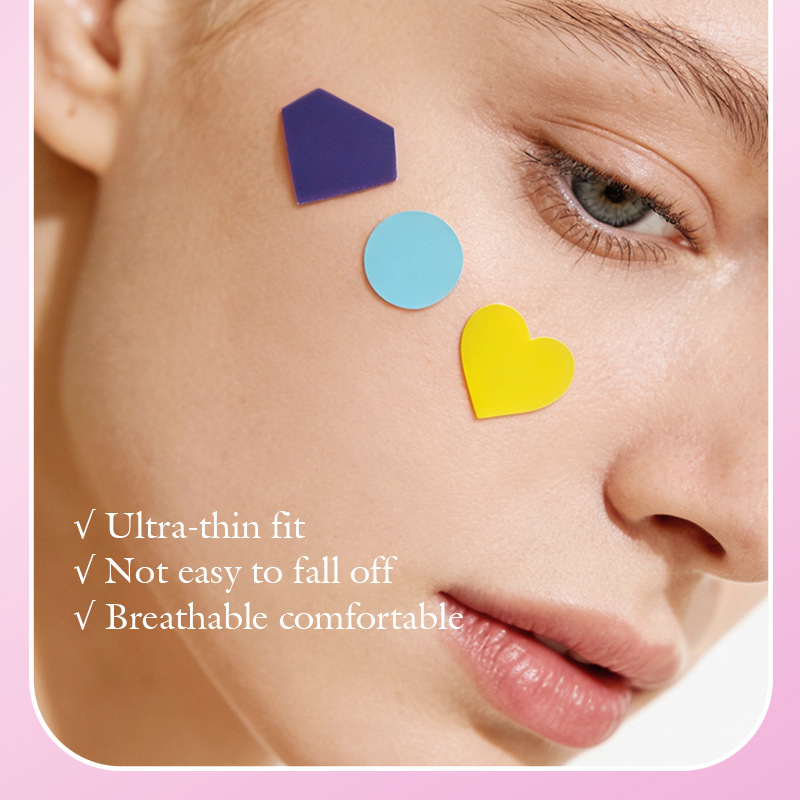 Parches Invisibles para el Acné Tratamiento Corrector para Impurezas Facial