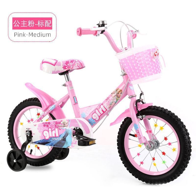 8 niños bicicleta niña Snow Strange bicicleta años coche de niños Aisha Aisha princesa pedal bebé Mai Taibao