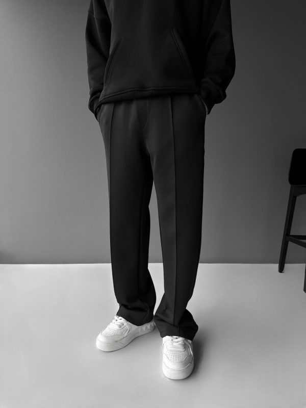 Men's Clothing new pants men's four seasons loose straight sports casual trousers suit long_voghion.com