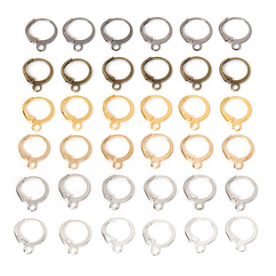 Korean small earrings, accessories, material, France