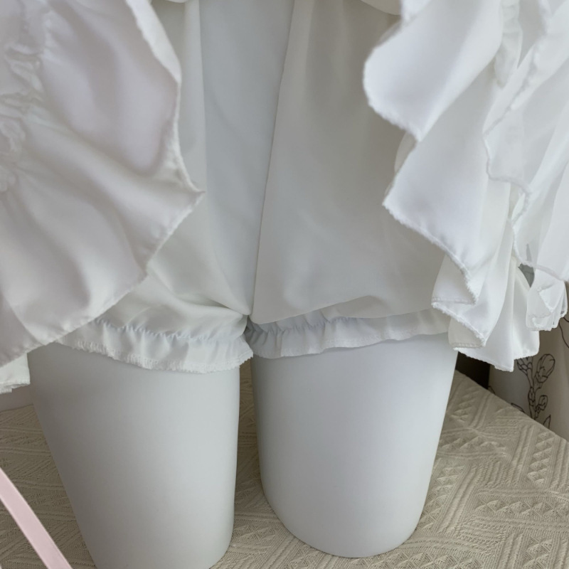 甜美杏色高腰显瘦蛋糕芭蕾半身裙小个子2025新款短裙蓬蓬裙洛丽塔|undefined
