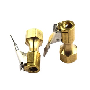Automobile tire valve inner wire inflatable chuck copper chuck type air pump inner tooth copper clamp