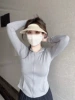 Mist gray + small waist style
