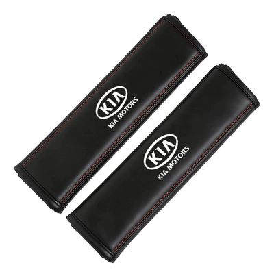 Seat belt shoulder pad Universal Interior Accessory - double-line-shoulder-pads-kia