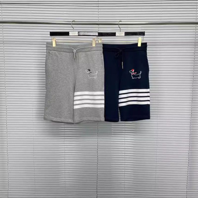 Factory Direct Tb Tom Summer New Christmas Puppy Print Casual Shorts for Men and Women, Casual and Comfortable Pants