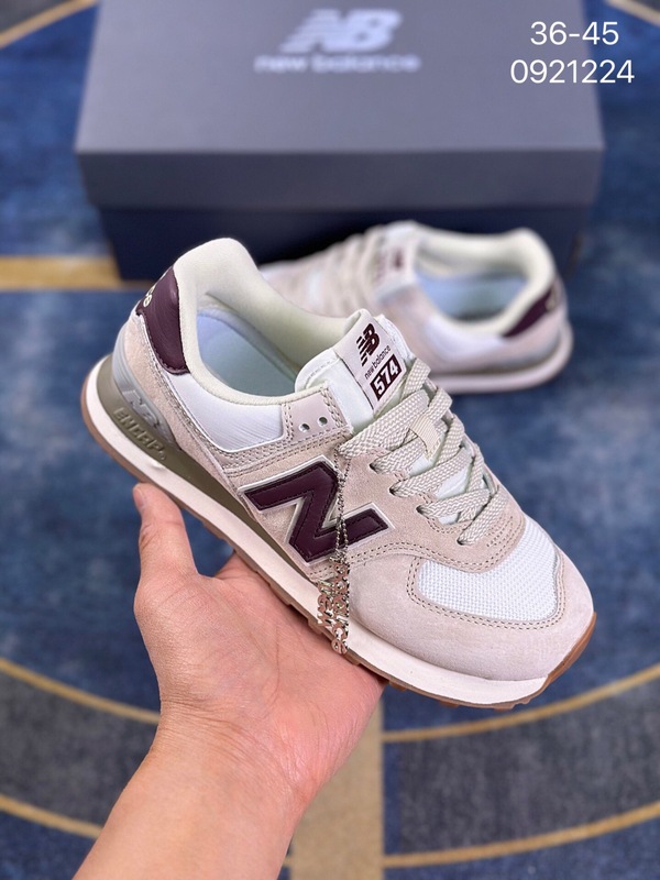 純原の新型NB574運動靴夏の通気性男女ランニングシューズ石島カップルカジュアル連名板靴|undefined