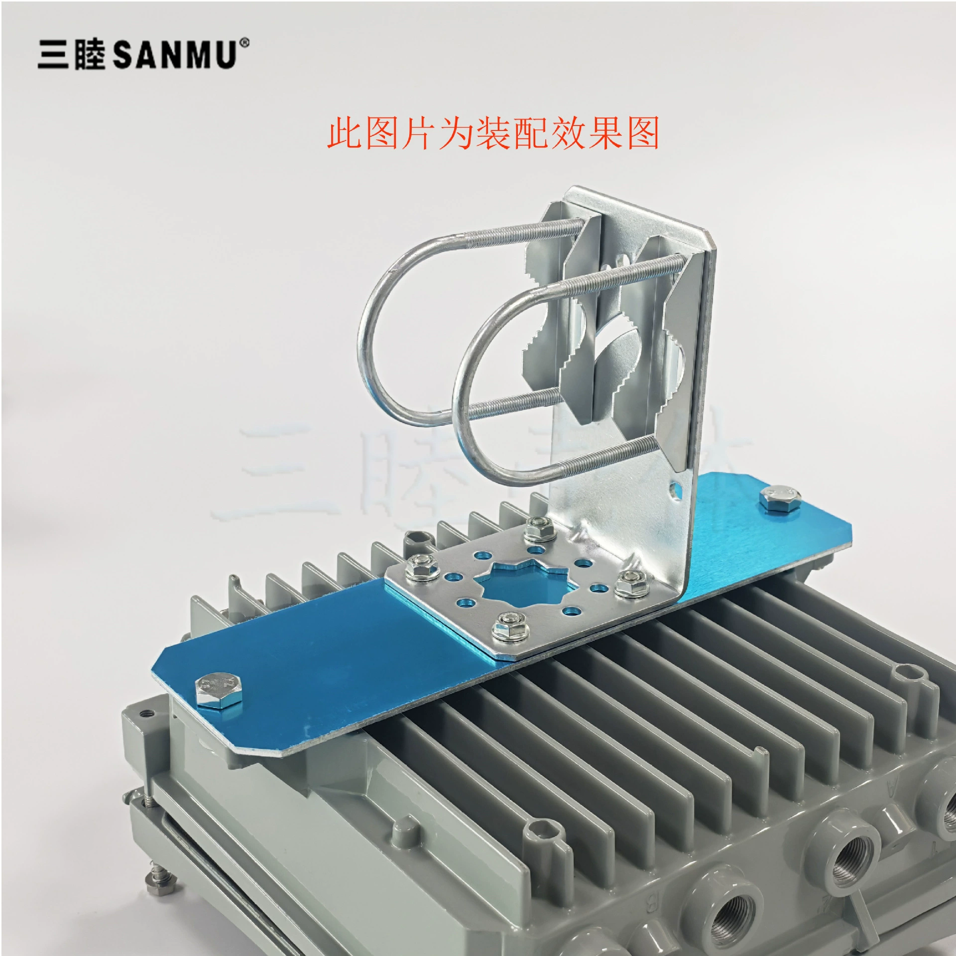 Наружный водонепроницаемый фиксированный кронштейн для коробки AP, кронштейн для моста, обруч 022A, специальный зажим для алюминиевой коробки