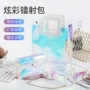 镭射幻彩学生大容量单肩包