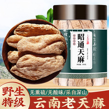 天麻野生特级云南昭通小草坝正品非新鲜中药材官方旗舰店干货片粉