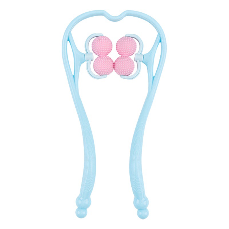 Manual de masaje de columna cervical artefacto multifuncional hogar clip de cuello rodillo amasado espalda cintura hombro cuello clip de cuello