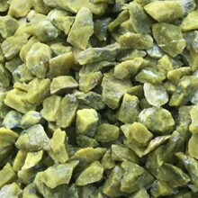 彩色石米 厂家批发红色石米绿色石子黄色石仔黑色石仔园头石米