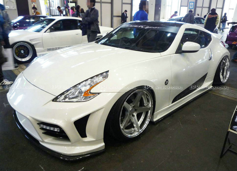 Suitable for Nissan Devil Z34 370Z Car Modification Parts Weber Facelift Resin Fiber Full Set of Large Surround