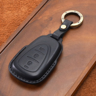 Suitable for Sanyang Fit 5 Leather Key Set 4 Husky Jiumei z300 Cruising Pedal Motorcycle Key Bag