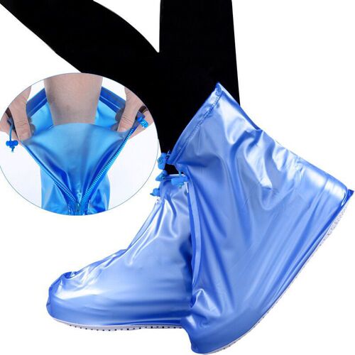 New anti-skid and wear-resistant shoe covers, anti-fouling, rain and snowy, outdoor travel rain boots for men and women, student water shoe covers with layer